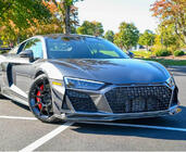 Audi R8 2015– Frontbumperlip Lip V2 (2023+, carbon) foto 6