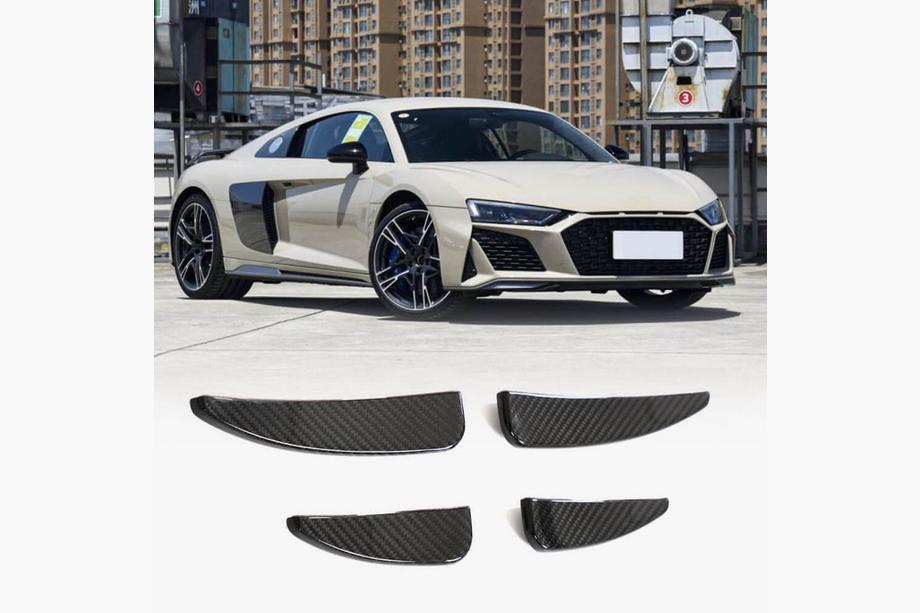 Audi R8 2015– Front bumper lip V1 (2023+, carbon) Foto 1
