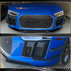 Audi R8 2015– Voorbumper lip V3 (2015-2020, Carbon) foto 4