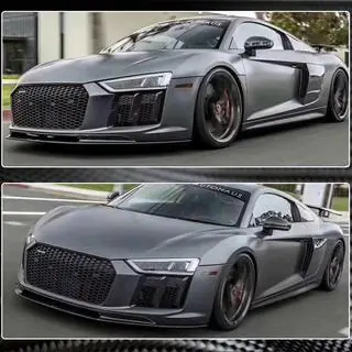 Voorbumper lip Lip V2 (2015-2020, Carbon) foto 4