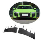 Audi R8 2015– Voorbumper lipspoiler V2 (2015-2020, Carbon) foto 1