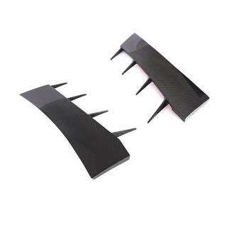 Voorbumper lipspoiler V2 (2015-2020, Carbon) foto 4