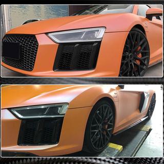 Voorbumper frontlip V1 (2015-2020, carbon) foto 4