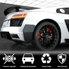 Audi R8 2015– Achterbumperbeschermers (2015-2020, carbon) foto 3
