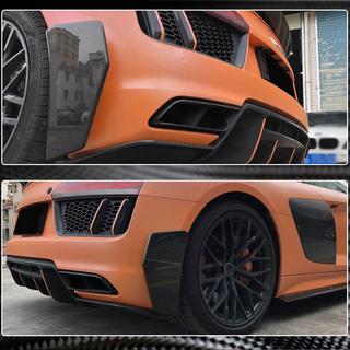 Achterbumper splitters V1 (2015-2020, Carbon) foto 4
