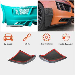 Achterbumper splitters V2 (2015-2020, carbon) foto 2