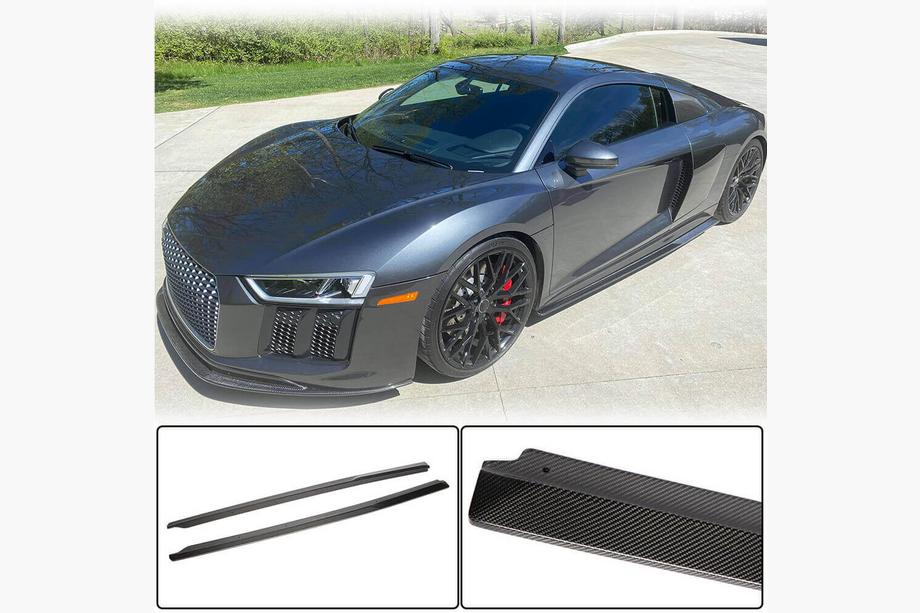 Audi R8 2015– Side skirts V3 (Carbon) Image
