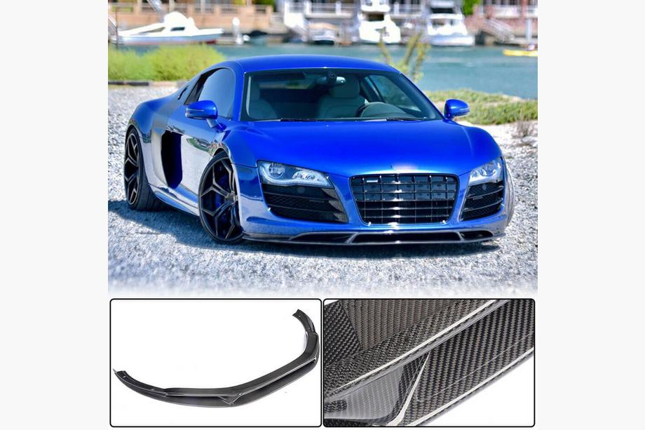 Audi R8 2006–2015 Frontbumper lip (Carbon) Image