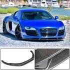 Audi R8 2006–2015 Voorbumper lipspoiler (Carbon) V2 foto 1