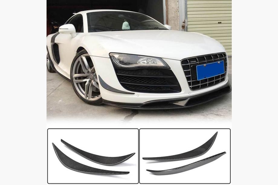 Audi R8 2006–2015 Voorbumper splitter (carbon) Image