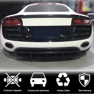 Achterbumper diffuser (carbon) foto 3