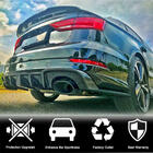 Audi A3 2012–2020 Achterbumperdiffuser met LED remlicht V2 (voor RS3 2017-2019, carbon) foto 2