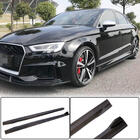 Audi A3 2012–2020 Zijskirts (voor RS3 Sedan 2017-2019, carbon) foto 1