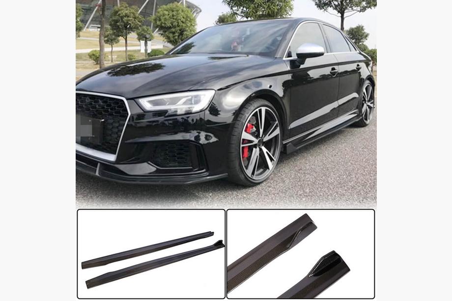 Audi A3 2012–2020 Zijskirts (voor RS3 Sedan 2017-2019, carbon) Image