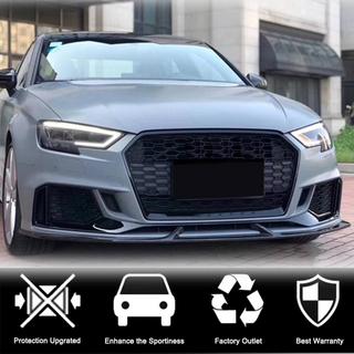 Voorbumper lip V3 (voor RS3 Sedan 2017-2020, carbon) foto 2