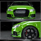 Audi A3 2012–2020 Frontbumper lip V2 (voor RS3 Sedan 2017-2020, carbon) foto 4