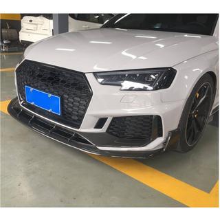 Voorbumper lipspoiler Lip V1 (voor RS4 Avant 2019-2021, carbon) foto 4