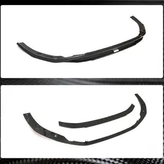 Voorbumper lipspoiler Lip V2 (voor RS4 Avant 2019-2021, carbon) foto 3