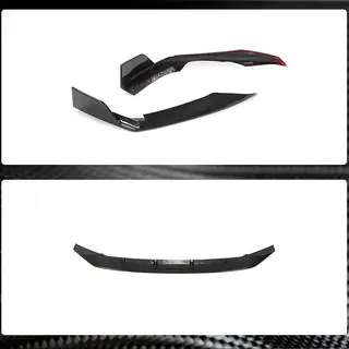 Frontlip voor RS6 (carbon) foto 3