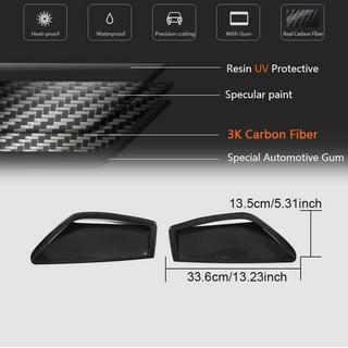 Voorbumper lip (voor RS6, carbon) foto 4