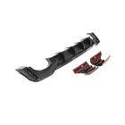 Audi A6 C8 2018–2025 Achterbumper diffuser (voor RS6, carbon) foto 6