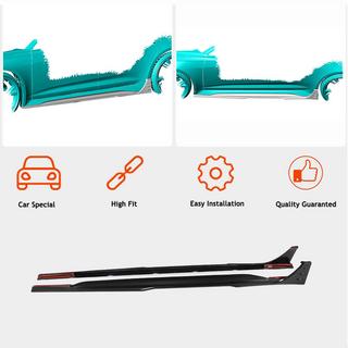 Sideskirts (voor RS6, carbon) foto 2