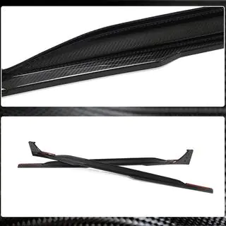 Sideskirts (voor RS6, carbon) foto 3