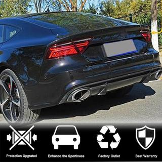 Achterbumper diffuser (carbon) foto 2