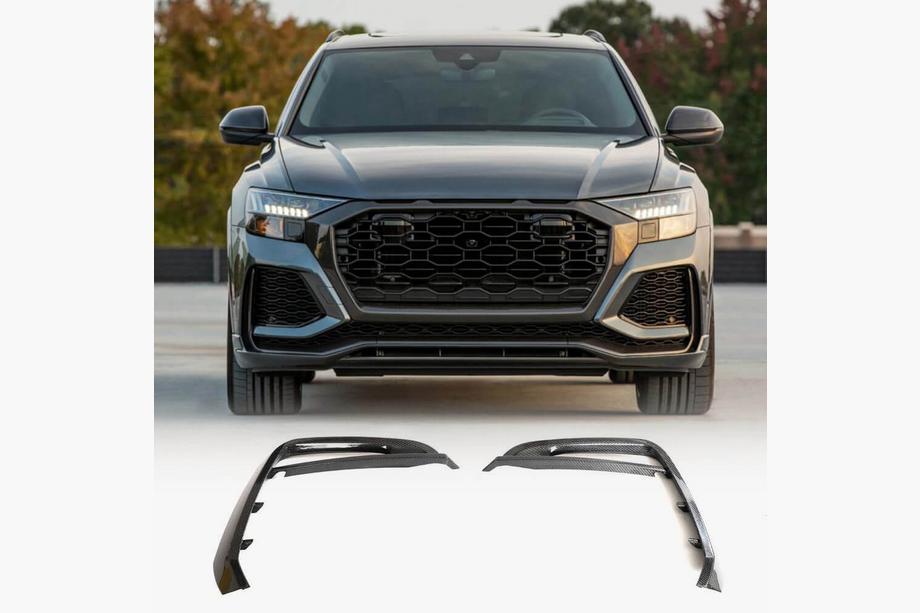 Audi Q8 2018– Carbon mistlampafdekkingen Foto 1
