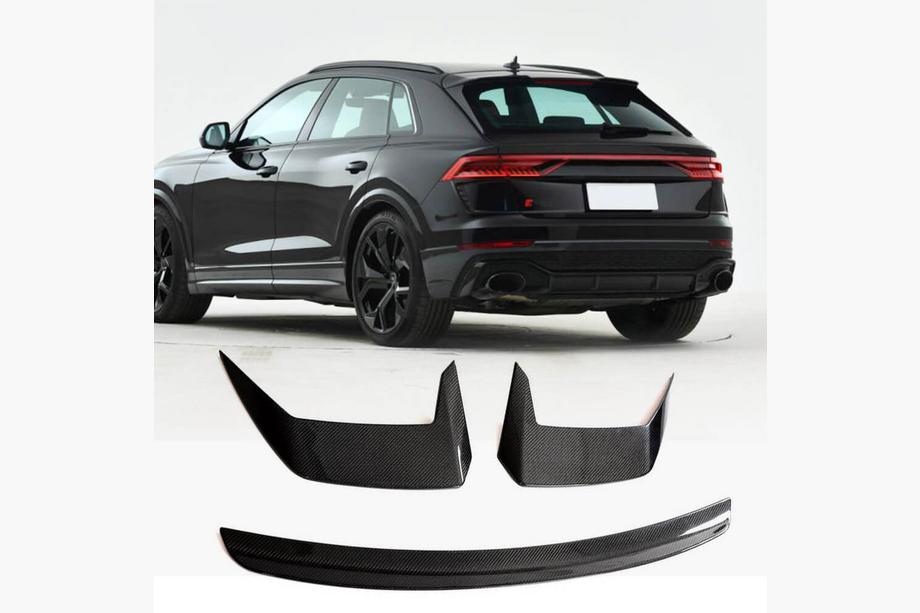 Audi Q8 2018– Achterspoiler voor op het dak (carbon) Image