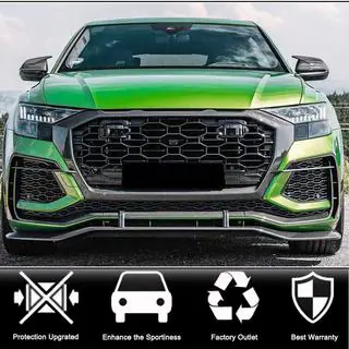 Spiegelkappen (2018-2023, carbon, zonder rijstrookwisselhulp) Audi Q8 2018– foto 2