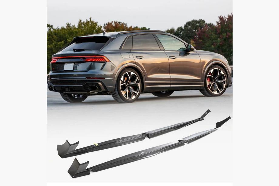 Audi Q8 2018– Sideskirts (Carbon) Foto 1