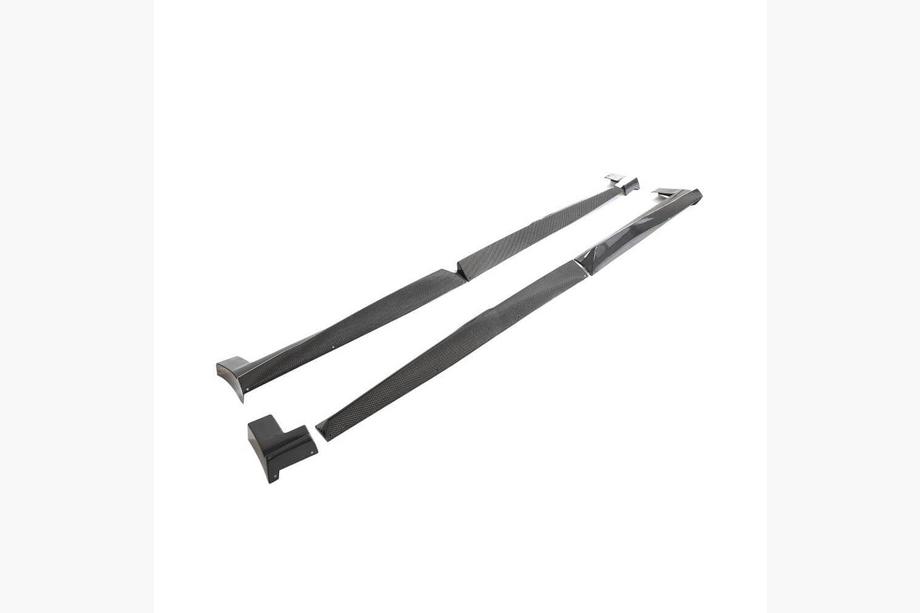 Audi Q8 2018– Sideskirts (Carbon) Foto 6
