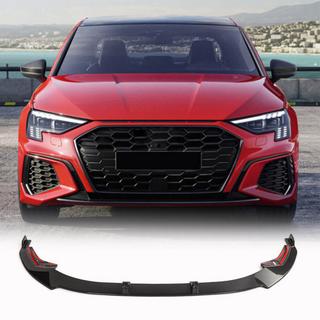 Voorbumper lipspoiler Lip (voor S-Line Sedan 2020-2023, carbon) foto 1