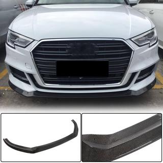 Lipspoiler voorbumper Lip V5 (voor S-Line Sedan 2017-2020, carbon) foto 1
