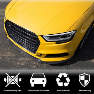Lipspoiler voorbumper Lip V5 (voor S-Line Sedan 2017-2020, carbon) foto 3