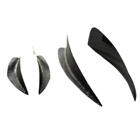 Audi A3 2012–2020 Voorbumper lipspoiler (voor S-Line Sedan 2012-2016, carbon) foto 4
