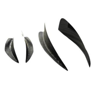 Voorbumper lipspoiler (voor S-Line Sedan 2012-2016, carbon) foto 4