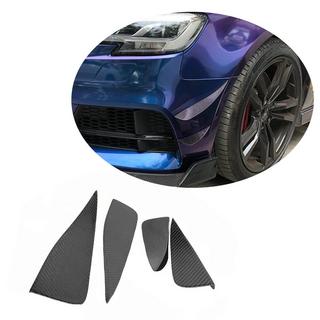 Frontbumper lip (voor S-Line Sedan 2017-2020, carbon) foto 1