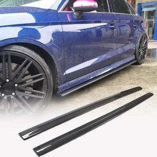 Sideskirts V3 (voor S-Line Sedan, carbon) Audi A3 2012–2020 foto 1