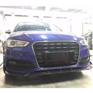 Voorbumper lip Lip V1 (voor S-Line 2012-2016 HB, carbon) foto 2