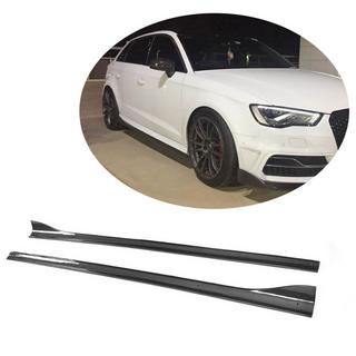Sideskirts (voor S-Line HB 2012-2016, carbon) Audi A3 2012–2020 foto 1