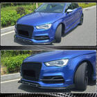 Audi A3 2012–2020 Voorbumper lip Lip V3 (voor S-Line Sedan 2012-2016, carbon) foto 3