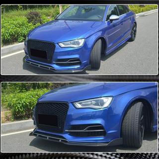 Voorbumper lip Lip V3 (voor S-Line Sedan 2012-2016, carbon) foto 3