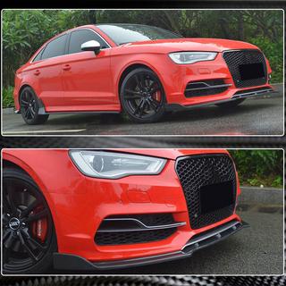 Voorbumper lip Lip V3 (voor S-Line Sedan 2012-2016, carbon) foto 4