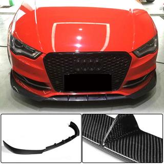 Voorbumper lip Lip V2 (voor S-Line Sedan 2012-2016, carbon) Audi A3 2012–2020 foto 1