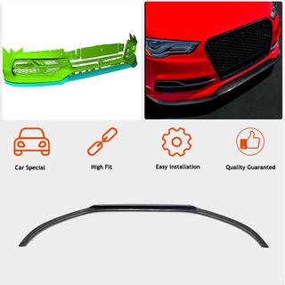 Frontbumper lip Lip V1 (voor S-Line Sedan 2012-2016, carbon) Audi A3 2012–2020 foto 2