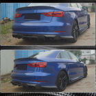 Audi A3 2012–2020 Achterbumper flaps Flap (voor S-Line Sedan 2012-2016, carbon) foto 4