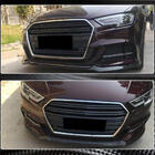 Audi A3 2012–2020 Voorbumper lipspoiler Lip V1 (voor S-Line 2017-2020 HB, carbon) foto 4