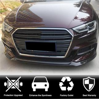 Voorbumper lipspoiler Lip V1 (voor S-Line 2017-2020 HB, carbon) Audi A3 2012–2020 foto 2